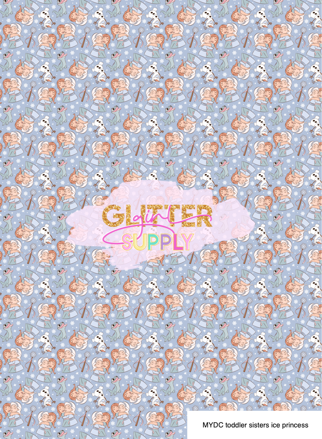 MYDC toddler sisters ice princess