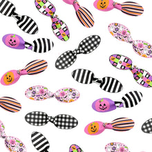 Load image into Gallery viewer, Sweet Halloween Faux Leather DIY Knotted Bows - PIPS