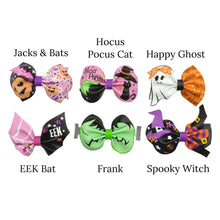 Load image into Gallery viewer, Friends &amp; Frights Faux Leather DIY Hair Bows &amp; Craft Cutouts - PIPS