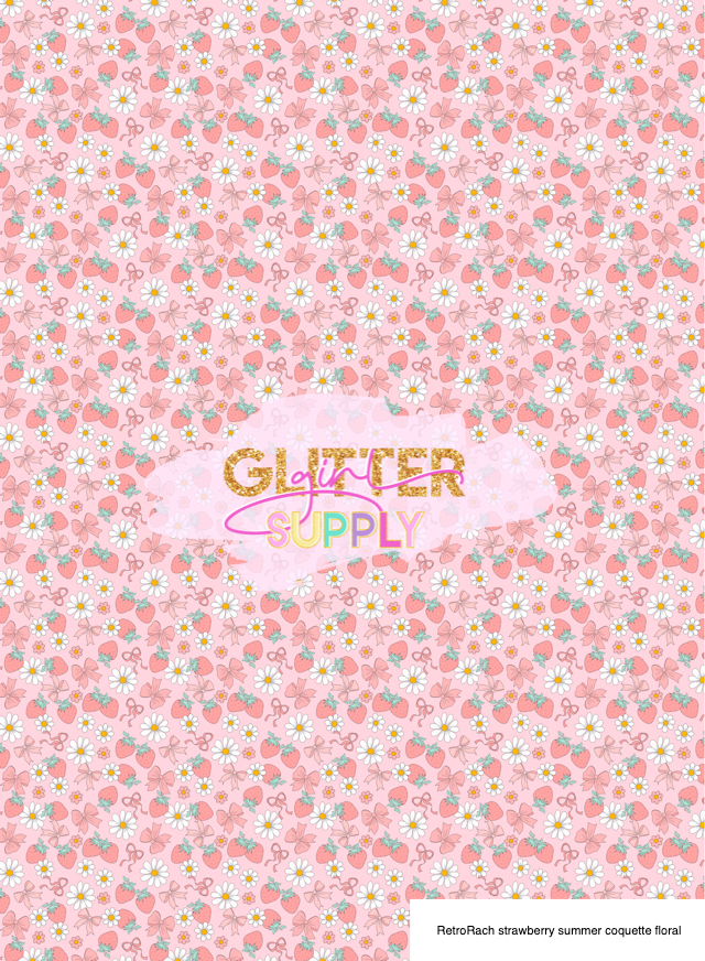 RetroRach strawberry summer coquette floral