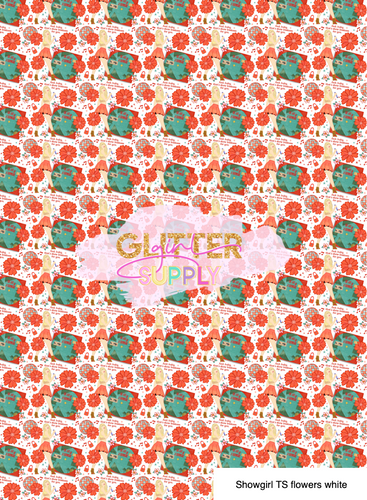 Showgirl TS flowers white