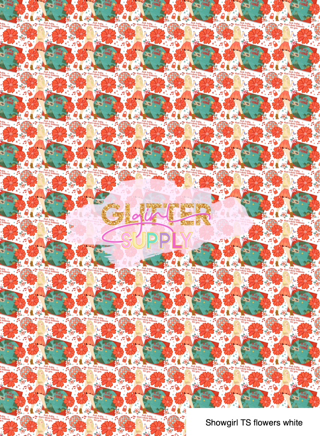 Showgirl TS flowers white