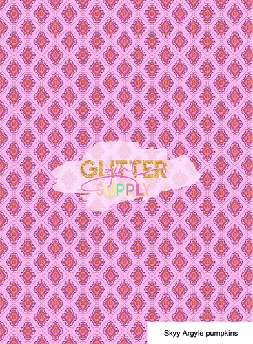 Skyy Argyle pumpkins