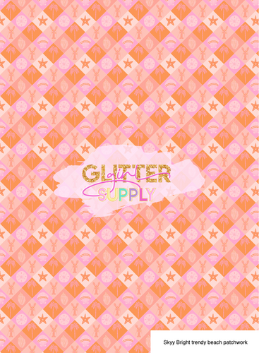 Skyy Bright trendy beach patchwork