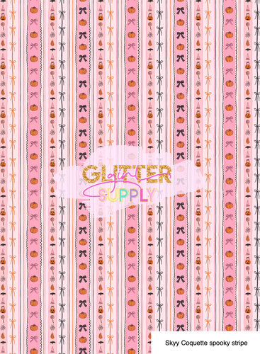 Skyy Coquette spooky stripe