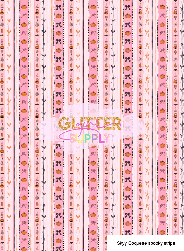 Skyy Coquette spooky stripe