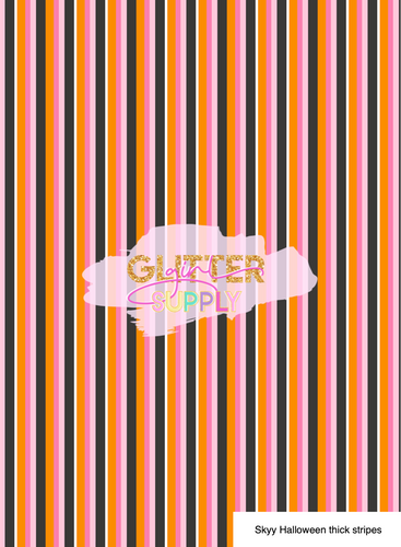 Skyy Halloween thick stripes
