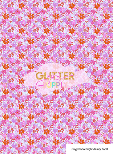 Skyy boho bright dainty floral