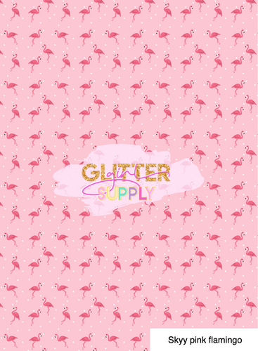 Skyy pink flamingo