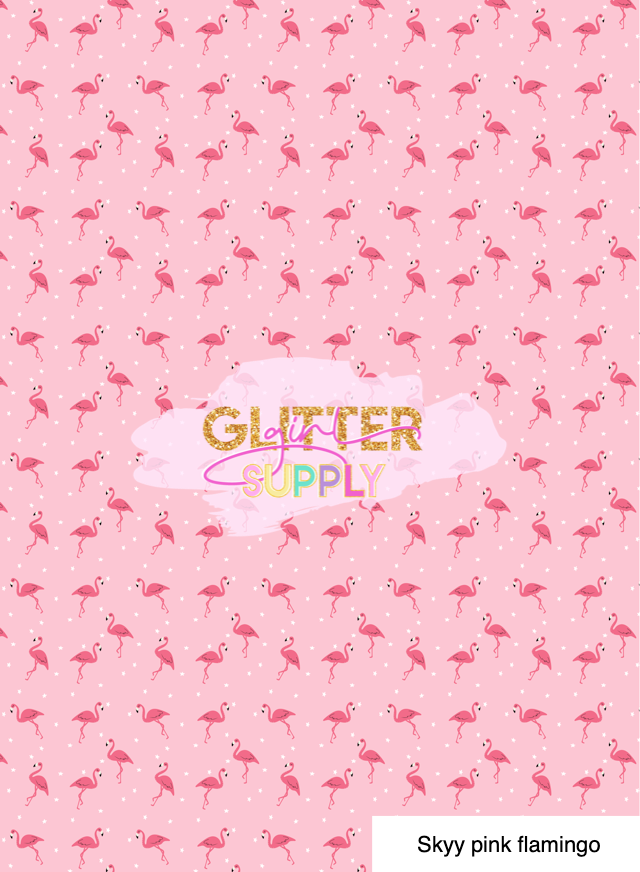 Skyy pink flamingo