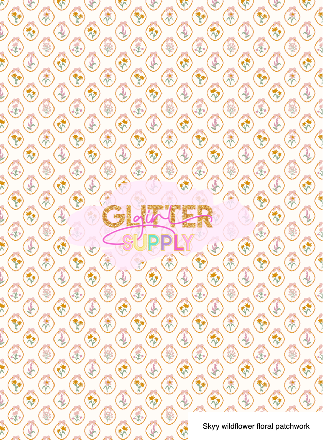 Skyy wildflower floral patchwork