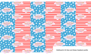 WallflowerGr 4th Stars and Stripes Headband yardfile