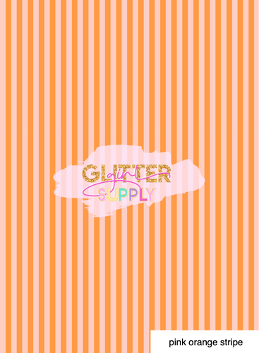 pink orange stripe