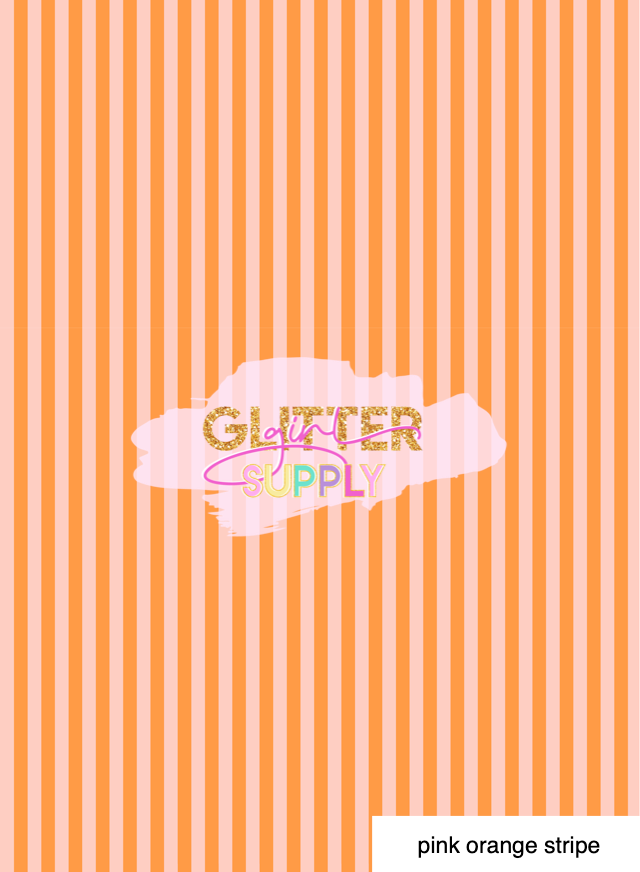 pink orange stripe