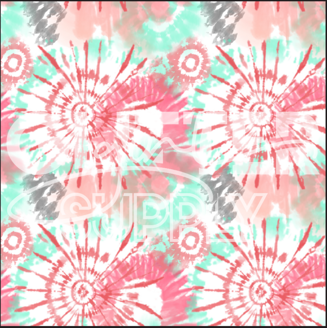 ChelseaB Mint Pink Tie Dye