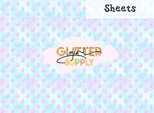 Cotton Candy blue purple