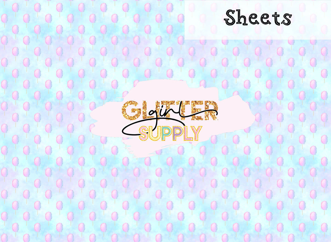 Cotton Candy blue purple