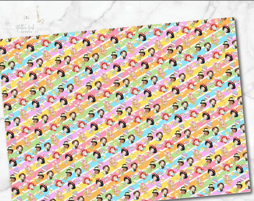 Easter Princesses Colors Small