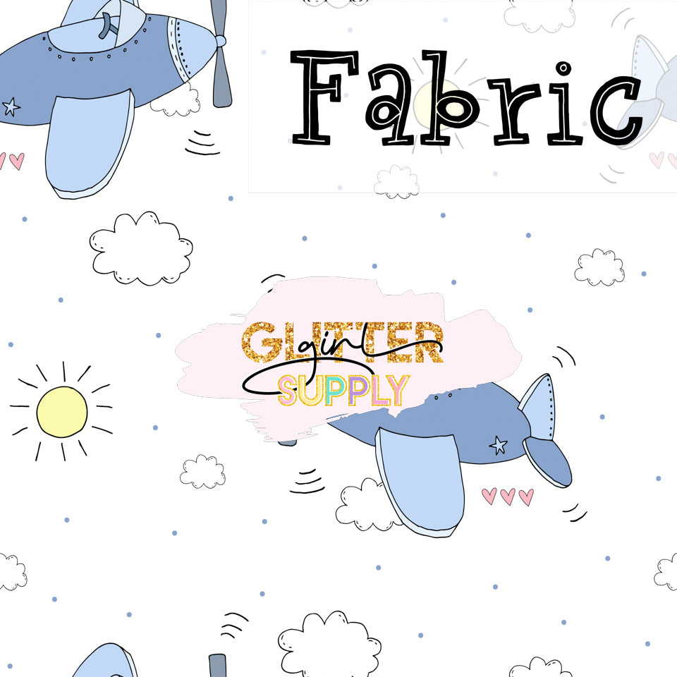 Fabric Baby Airplanes
