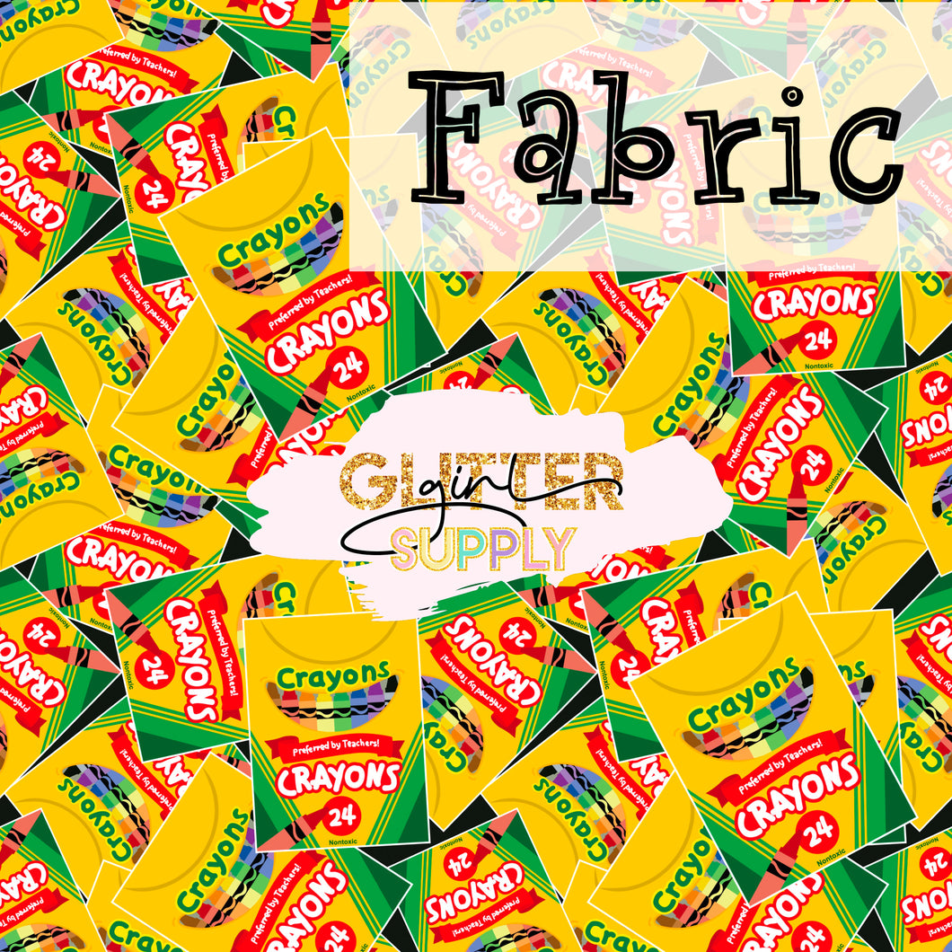 Fabric BubblyLili crayons