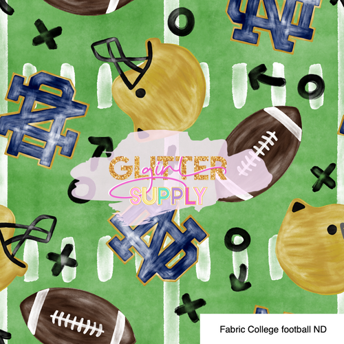 Fabric College football ND