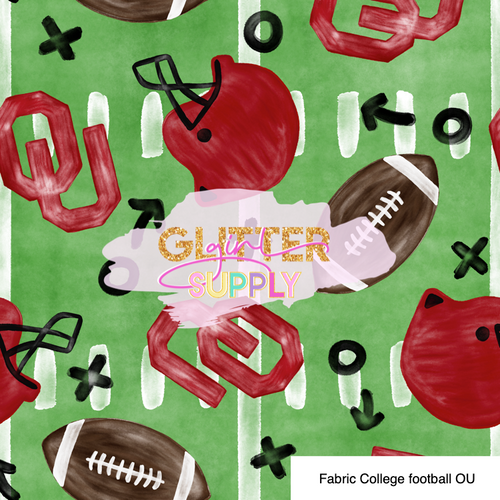 Fabric College football OU