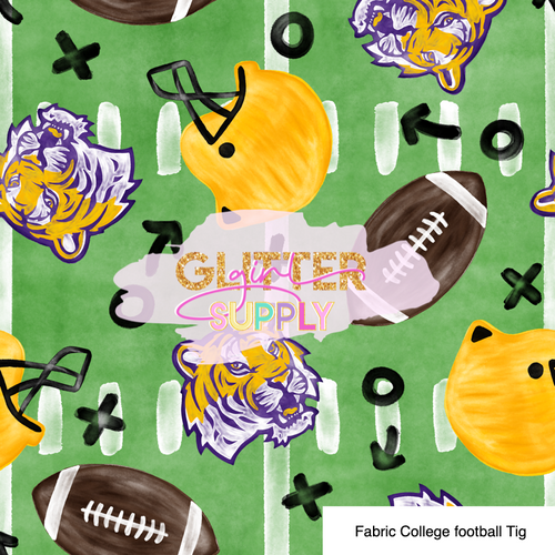 Fabric College football Tig