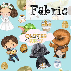 Fabric Dghpr easter star wars