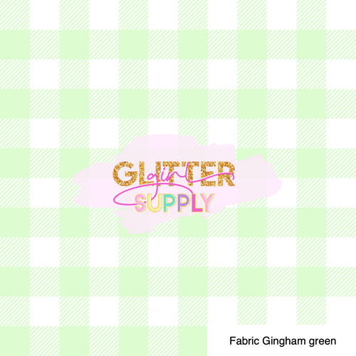 Fabric Gingham green