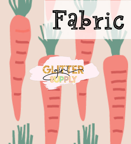 Fabric Heycute carrot cream