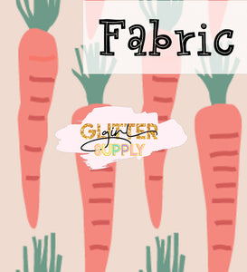 Fabric Heycute carrot cream