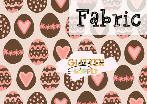 Fabric Heycute chocolate eggs