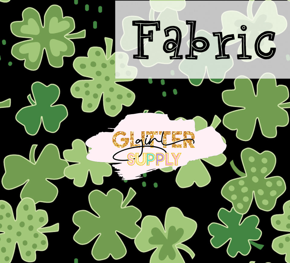 Fabric Heycute shamrocks