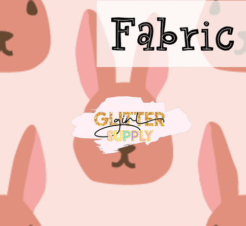 Fabric Heycute tan bunny