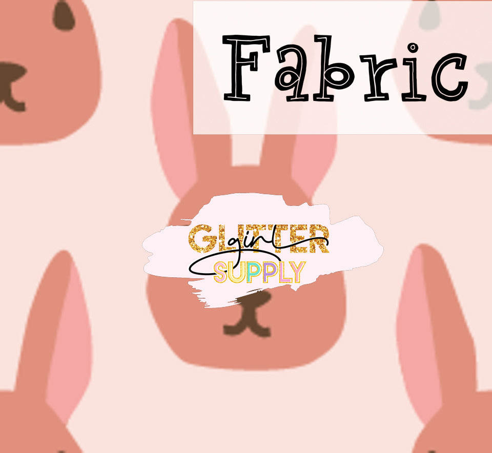 Fabric Heycute tan bunny