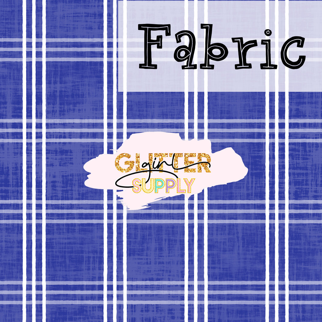 Fabric Kwinn All American Plaid Blue