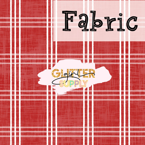 Fabric Kwinn All American Plaid Red