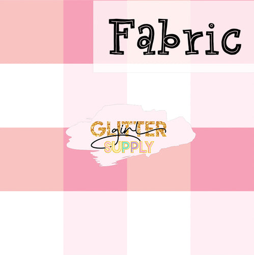 Fabric Kwinn Hoppy Easter Plaid Pink