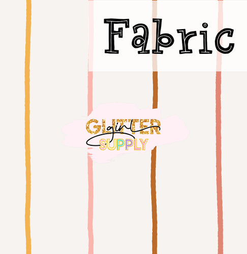 Fabric Kwinn Vertical Stripe Sunset