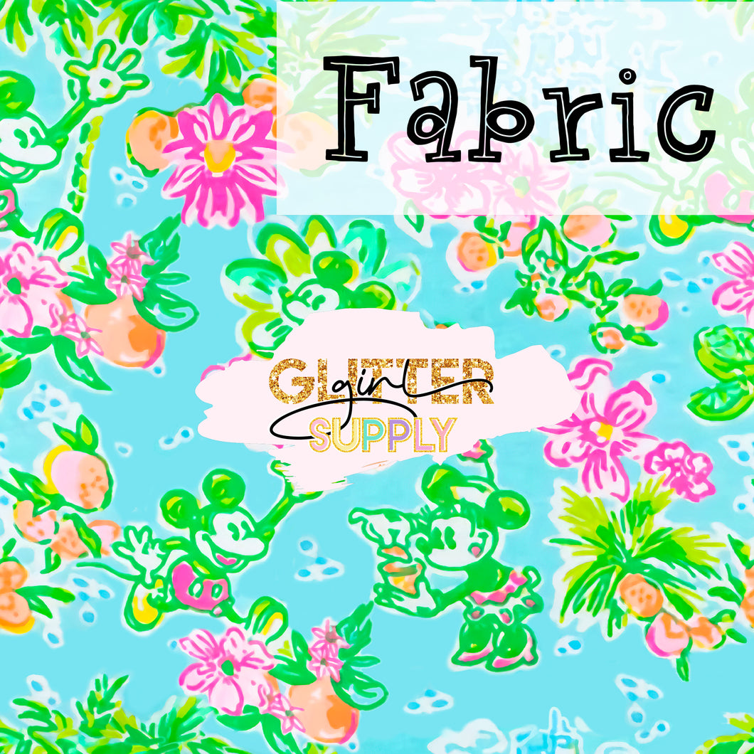 Fabric Lilly Mouse