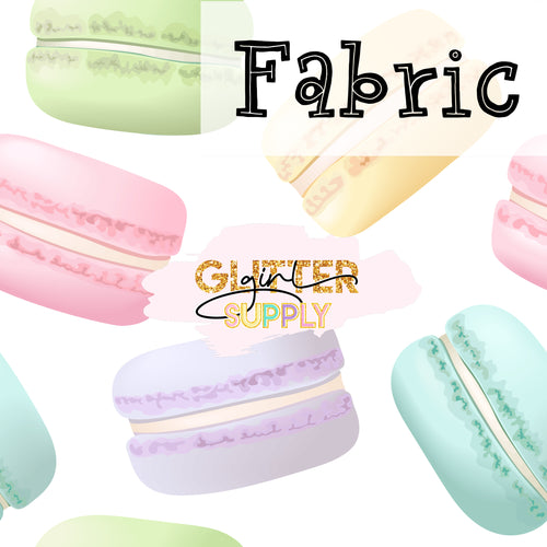 Fabric Macarons pastel