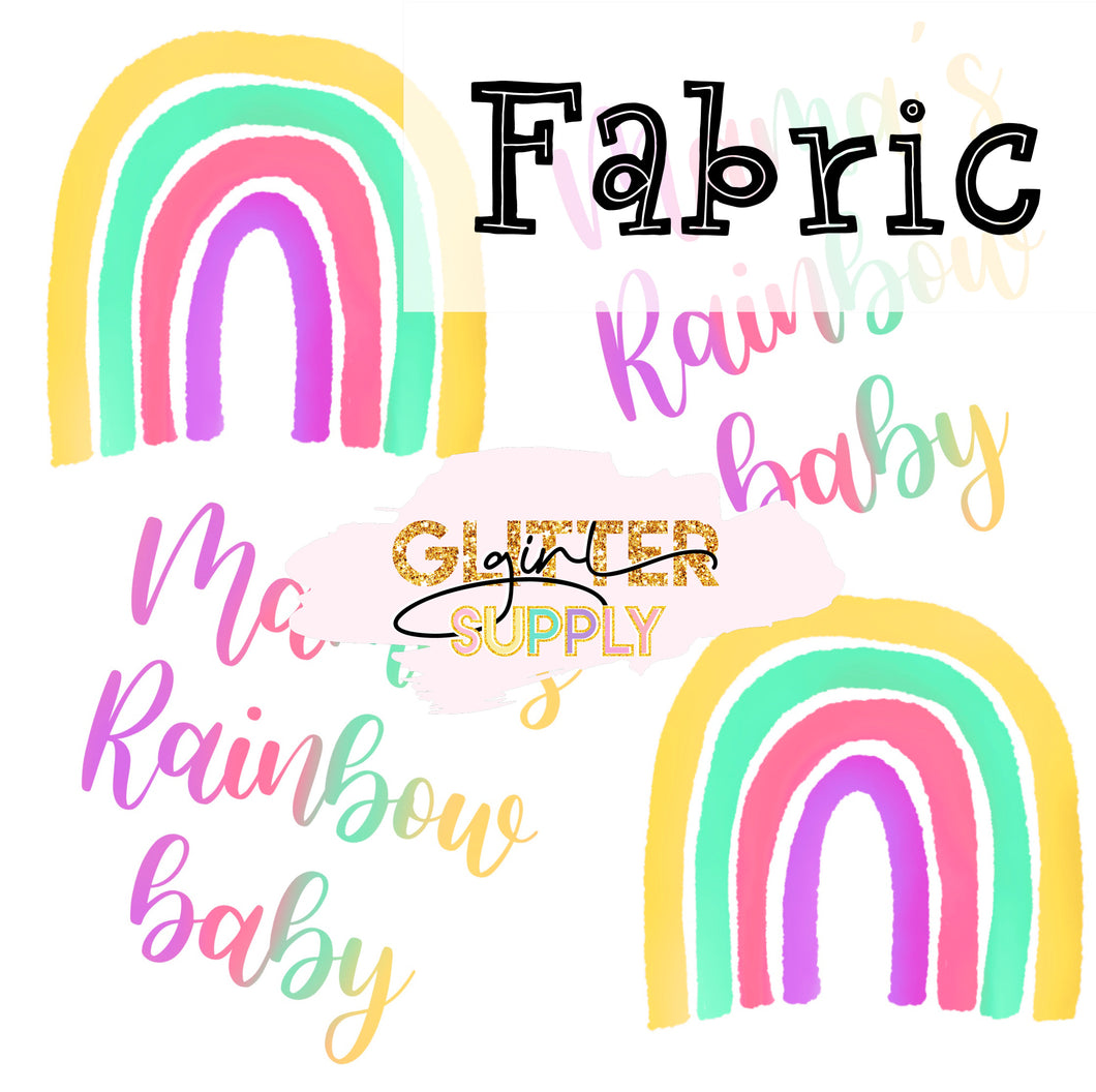 Fabric Mamas rainbow