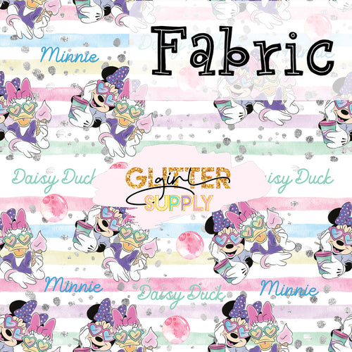 Fabric Mouse Duck Stripes