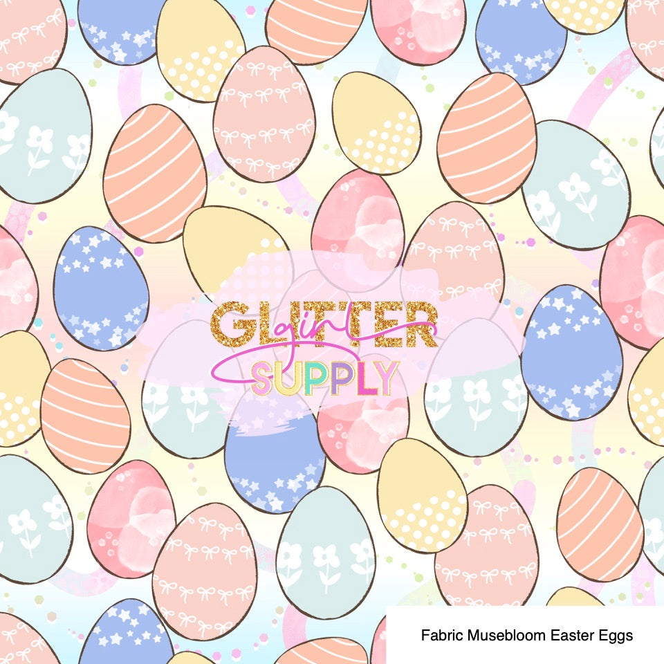 Fabric Musebloom Easter Eggs