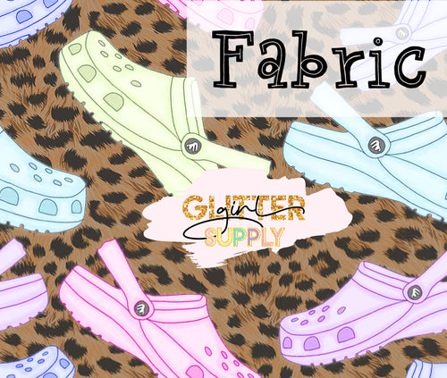 Fabric Pastel crocs