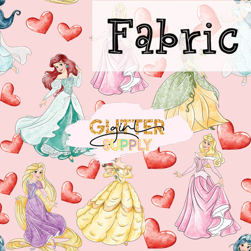 Fabric Princesses Valentines