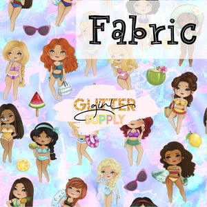 Fabric Summer princesses 2