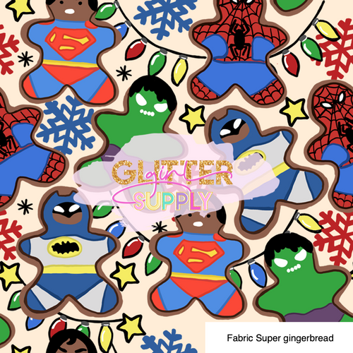 Fabric Super gingerbread