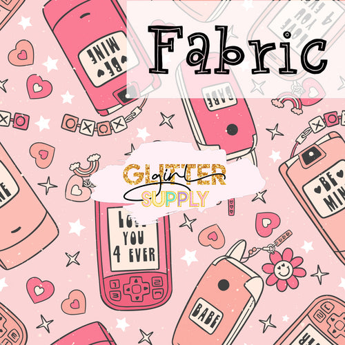 Fabric Vintage love cellphone Camila
