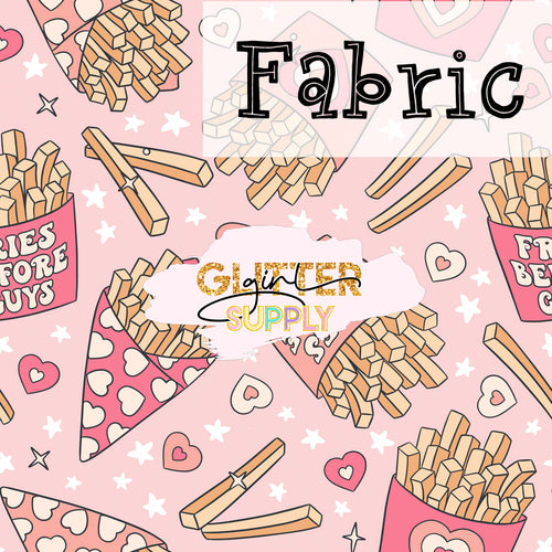 Fabric Vintage love fries Camila